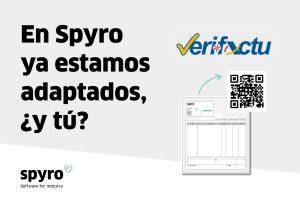 Lee más sobre el artículo Spyro ERP ya está adaptado a Verifactu